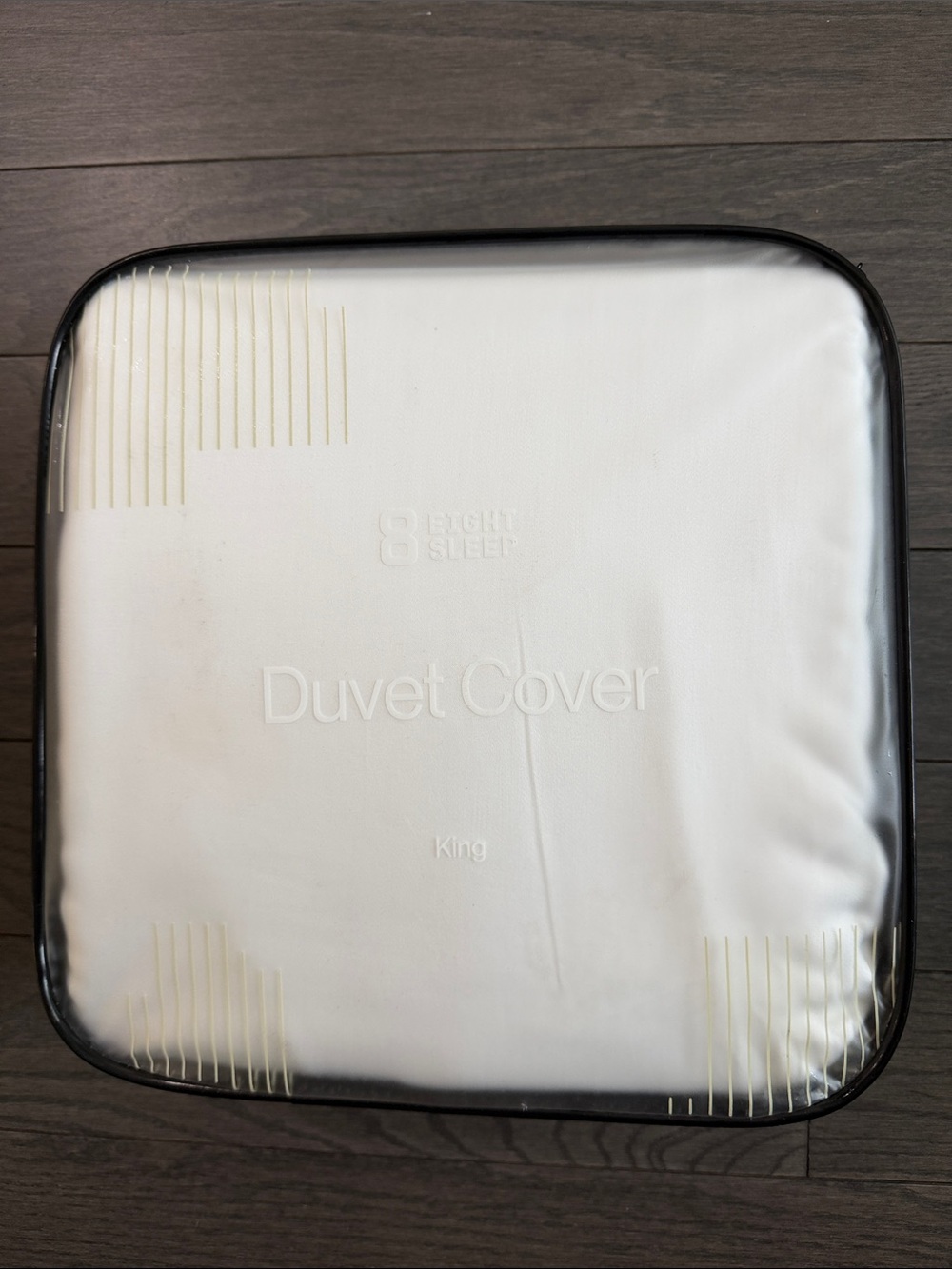 King Duvet Cover in White